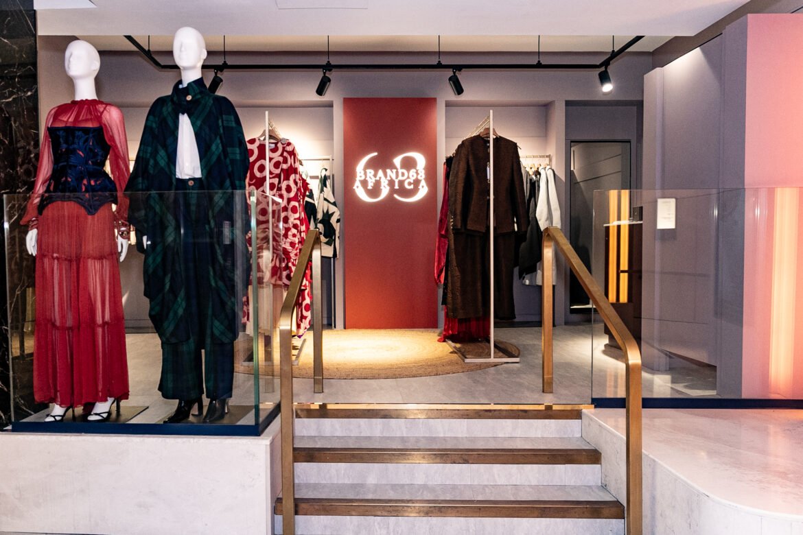 Brand63Africa Pop Up at Harrods. Image by Ernest Simons
